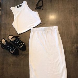 Lulu two piece ivory set